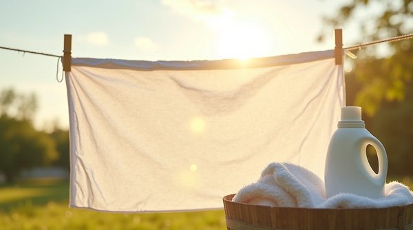 Ravivez la blancheur de votre linge avec la lessive blanchissante